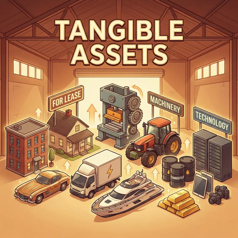 Essential Tangible Assets: Real Estate, Vehicles, Machinery & More Essential Tangible Assets: Real Estate, Vehicles, Machinery & More