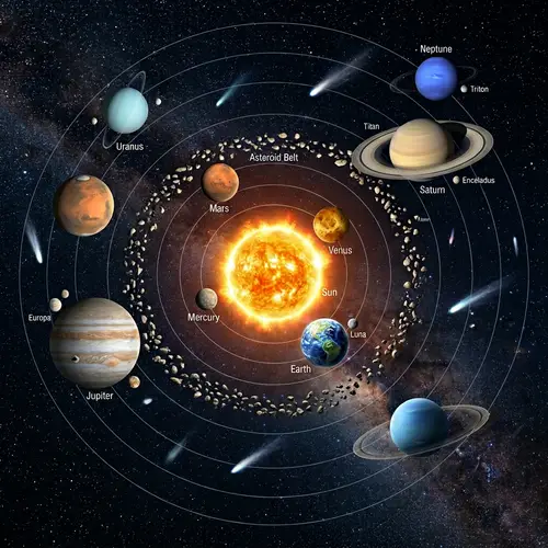 Güneş Sistemi: Explore Our Solar System
