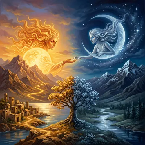 Sun and Moon Story: A Celestial Journey