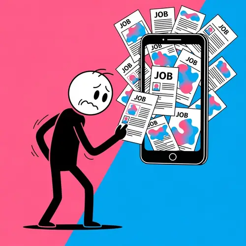 Job Listings Overwhelm: A Humorous Take