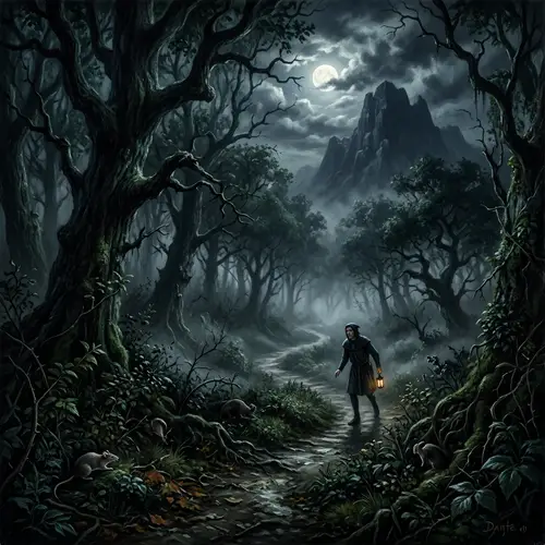 Selva Oscura di Dante: A Dark Forest Exploration