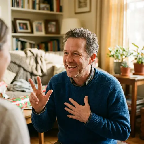 Exciting Surprise: Count to Three for Daddy's Gift