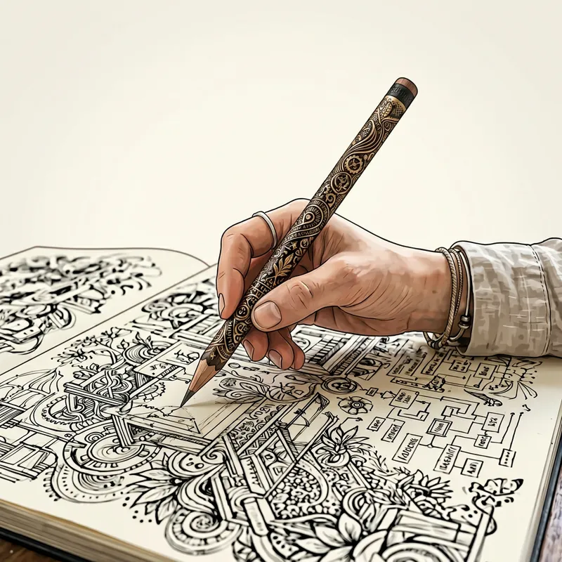 Pencil Creative Design: Meticulously Drawn Inspiration Pencil Creative Design: Meticulously Drawn Inspiration