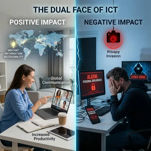 Impact of ICT on Everyday Life: Positive & Negative Effects