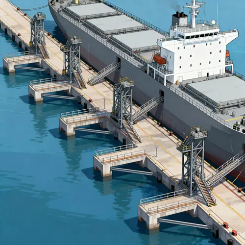 Create a Ship with 5 Entry Docks