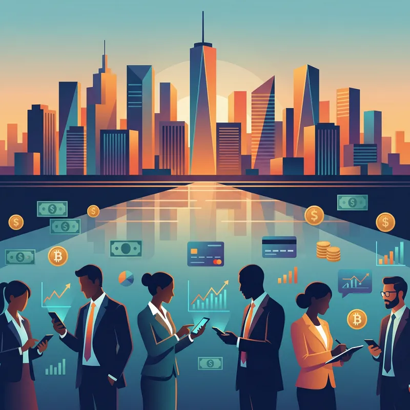 Finance Theme Mobile Background