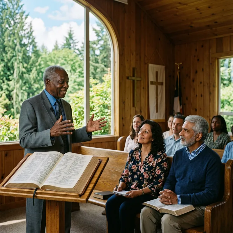 Sunday Bible Message: A Scene of Reflection