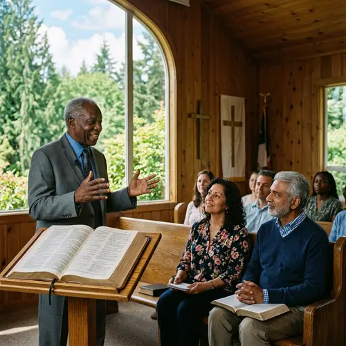 Sunday Bible Message: A Scene of Reflection