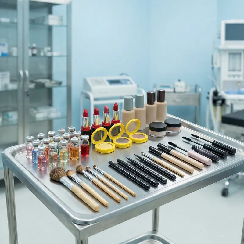 Colorful Medical Makeup Collection | Diverse Cosmetics Array