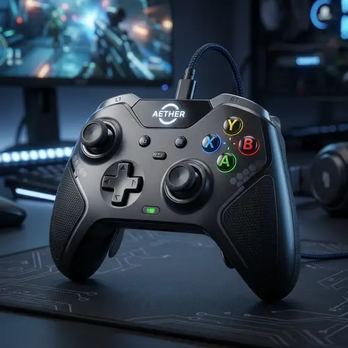 Professional Gaming Controller - High Performance Joystick