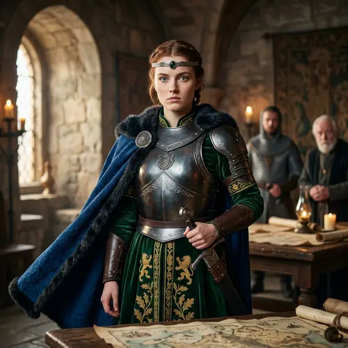 Captivating Caucasian Princess | Royal Warrior's Path