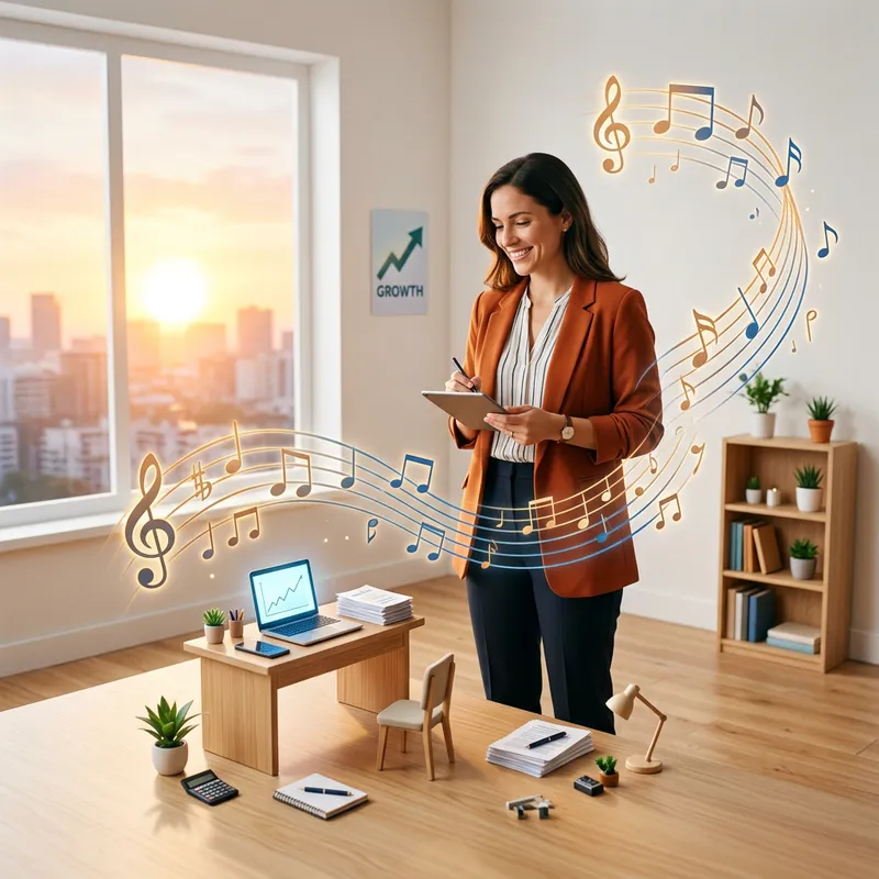 Microimprenditore Symbolism | Small-Scale Business Owner Abstract