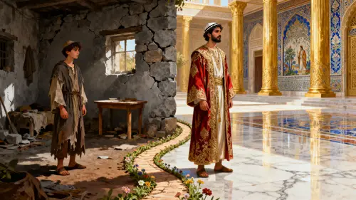 From Jewish Poverty to Persian Palace