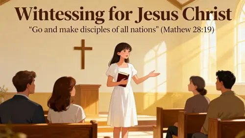 Witnessing for Jesus Christ - Share Your Faith