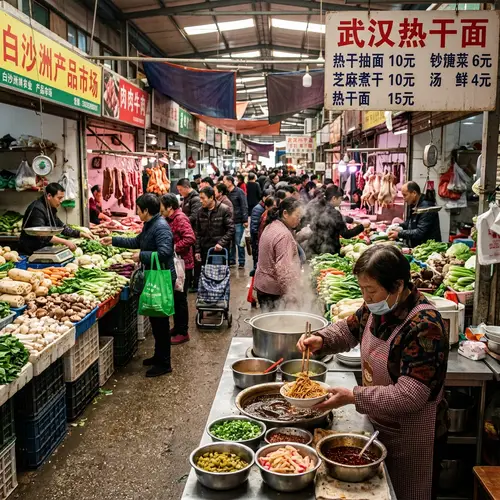 Wuhan Food Market: A Culinary Adventure