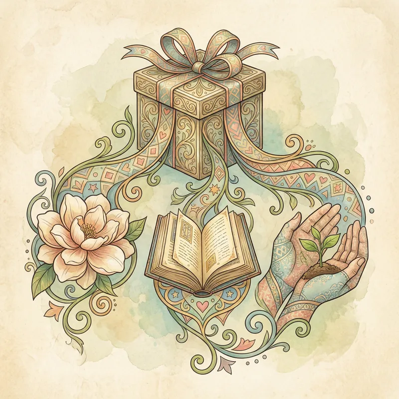 Gift Shape Drawing: The Essence of Life Illustrated