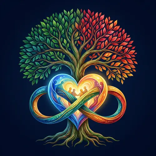 Symbolizing the Importance of Life: Growth, Love, Infinity