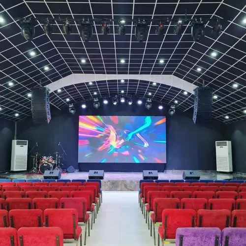 Stage Design with LED Screens and Sound Systems