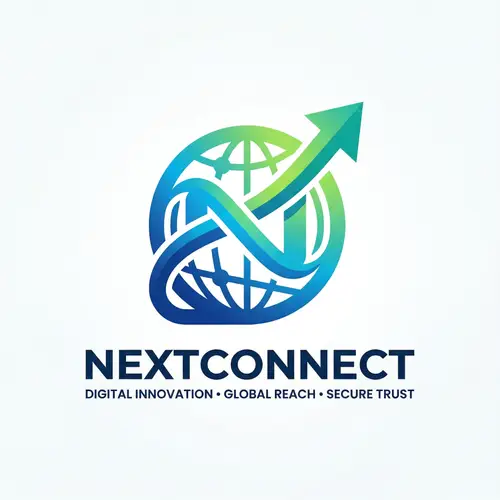 Vibrant Logo Design | Blue and Green Color Scheme