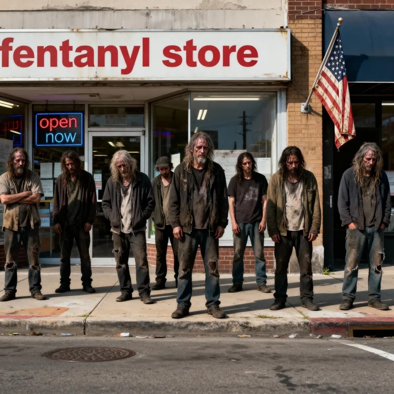 Harsh Reality of Drug Addiction on Urban Streets