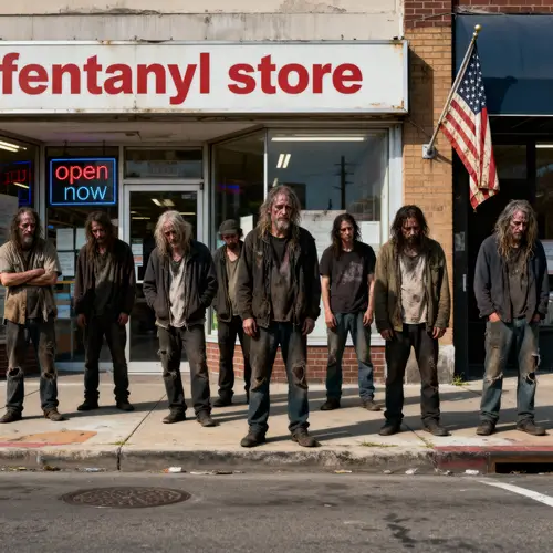 Harsh Reality of Drug Addiction on Urban Streets