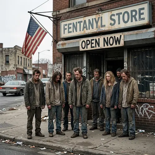 Harsh Reality of Drug Addiction on Urban Streets