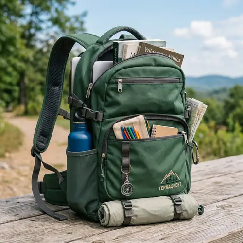 Trendy Backpack for Students and Hikers