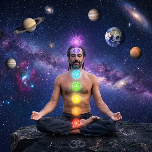 Meditation and Chakras: A Cosmic Journey