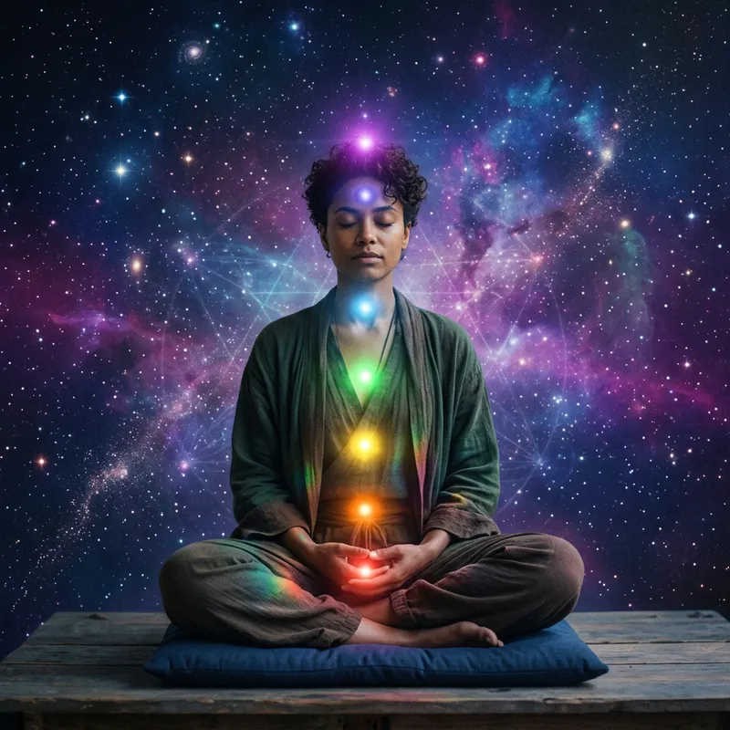 Meditation and Chakras: Cosmic Serenity Experience