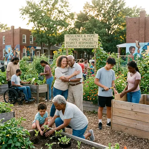 Community Values: Resilience, Family, and Empathy