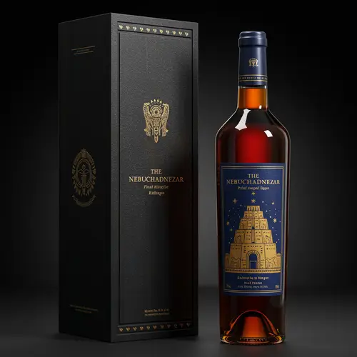 The Nebuchadnezzar Wine Bottle with Babylonian Label
