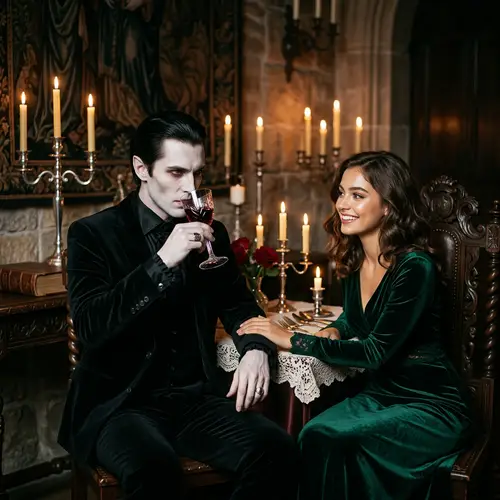 Dark Gothic Vampire Romance | Elegance and Intrigue