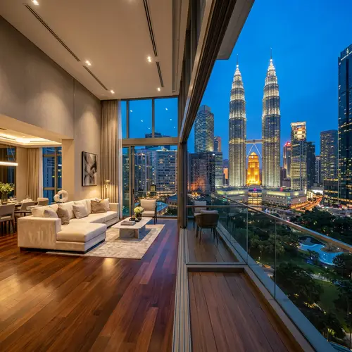 Luxurious High-Rise Condominium with Stunning Urban Views