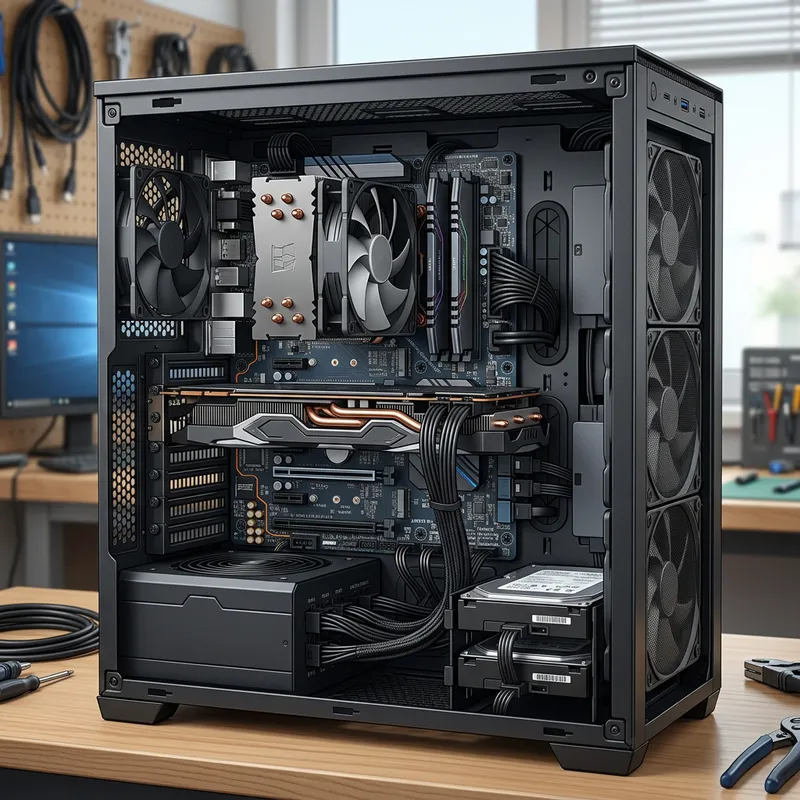 Anatomy of a Computer: Detailed Internal Components