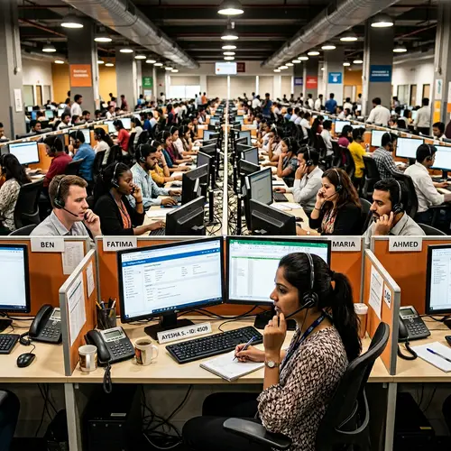 Diverse Global Call Center: Unison of Cultures in Modern Workplace