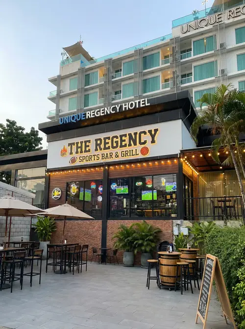 Modern Sports Bar Design: New Name & Exterior