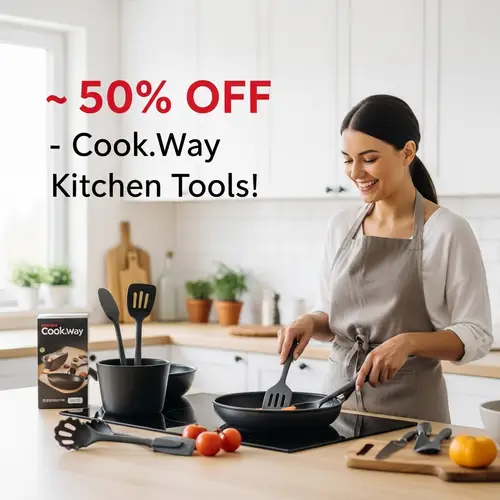 50% Off Cook.Way Kitchen Tools - Shop Now!