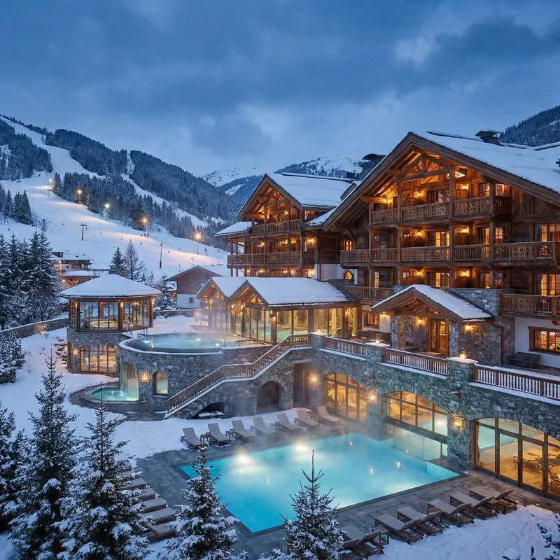 Grand Chalet Hotel with Spa & Pool | Ski Resort Escapade