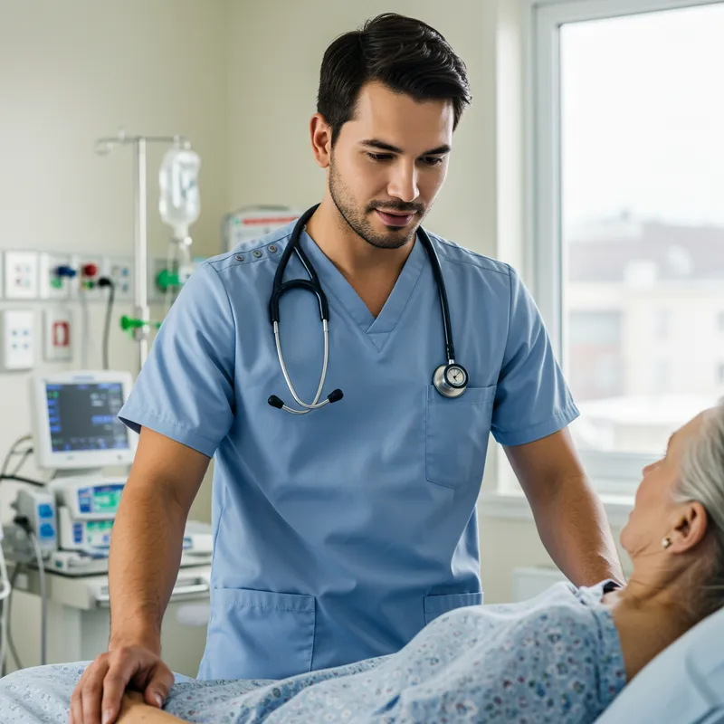 Dedicated Nurse Care in Hospital Environments