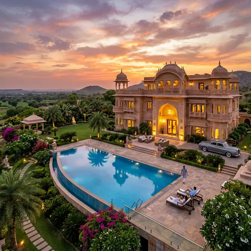 Luxurious Million-Dollar Villa in India