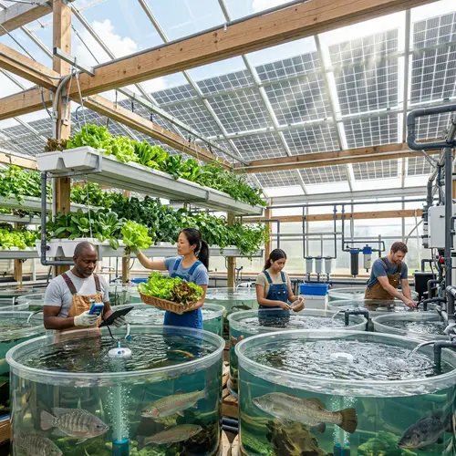 Sustainable Aquaculture: A Biodiversity-Boosting System