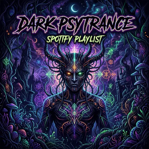 Dark Psytrance Spotify Playlist Cover