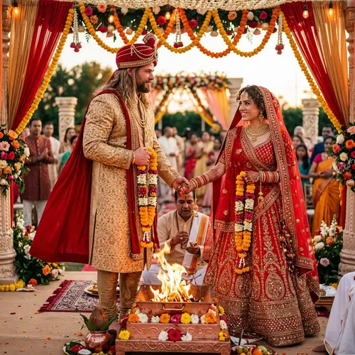 Thor & Jane Indian Wedding: Hero Marries Bride in Traditional Ceremony