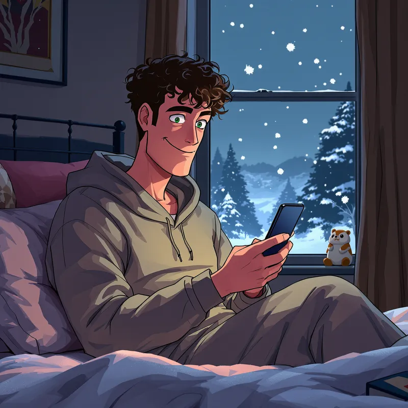 Intimate Anime Art: Connection Across Distances