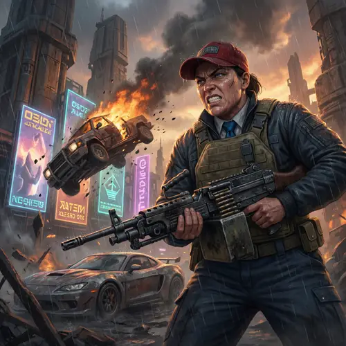 Cinematic Hyper-Detailed Combat Photography