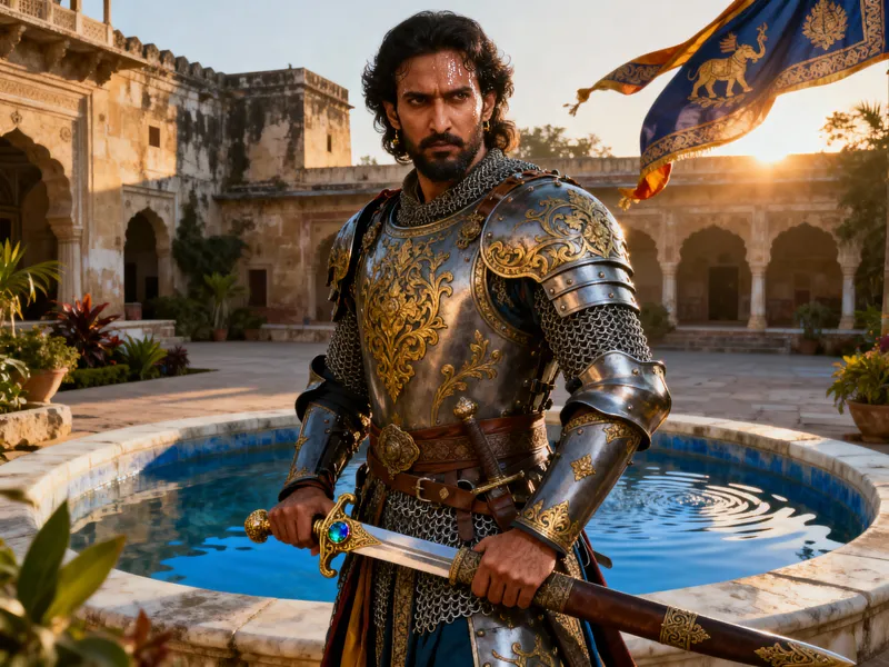 7th Century India: A Hero in Photorealistic Detail