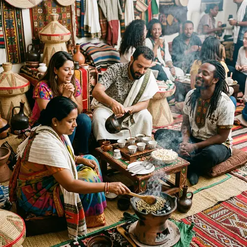 Ethiopian Culture Coffee Ceremony: Communal Experience