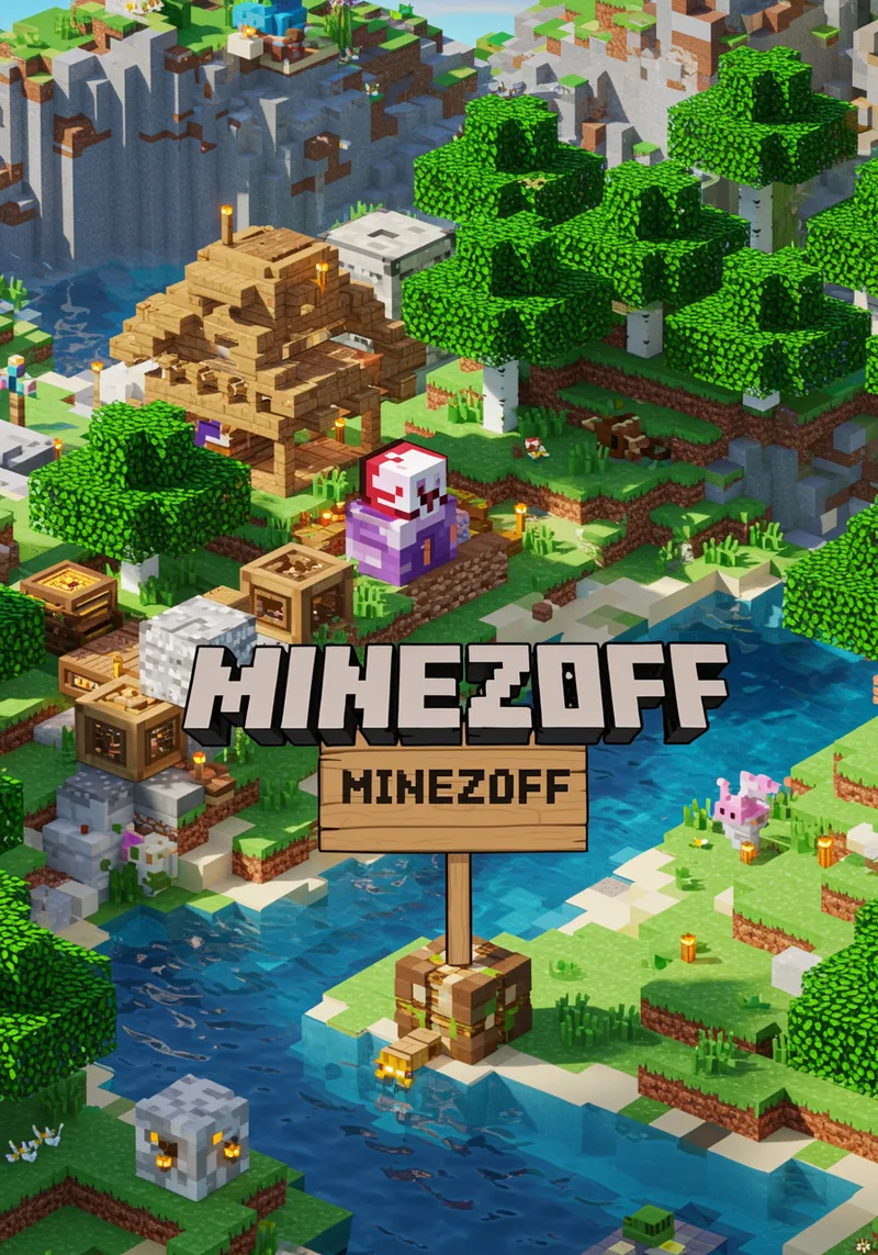 Minezoff in Minecraft: Explore the Adventure