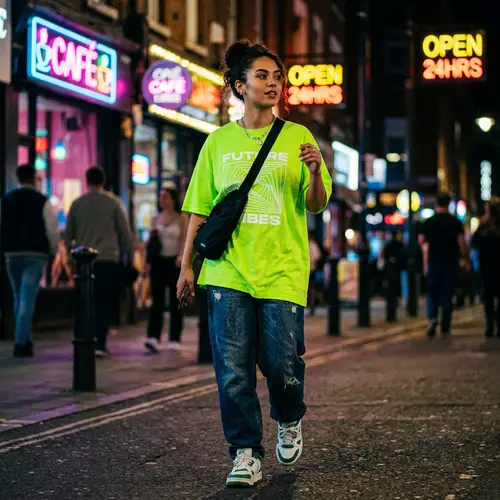 Neon Green Shirt - Vibrant Style for Every Occasion