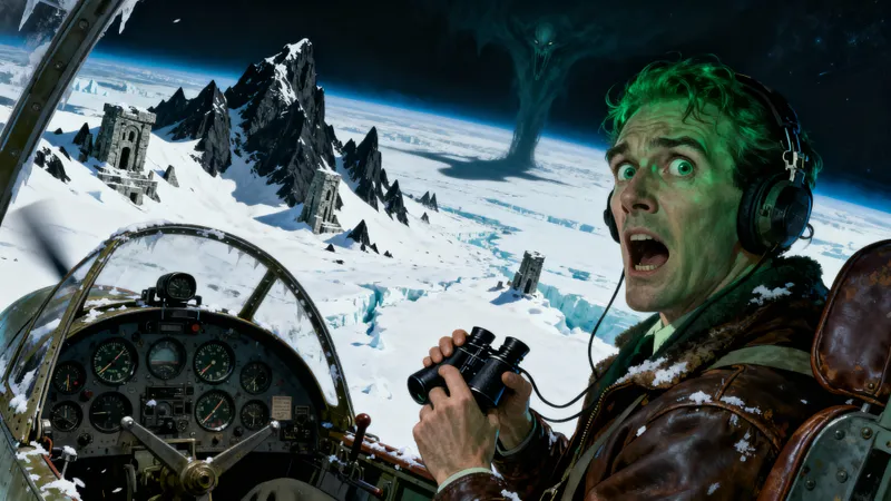 Lovecraft's Cosmic Horror in a Vintage Cockpit